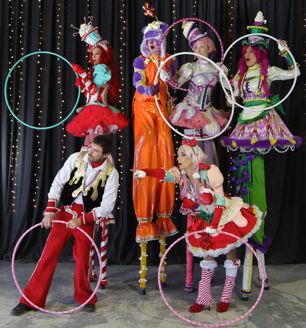 Animation d'événement sur le thème du bonbon