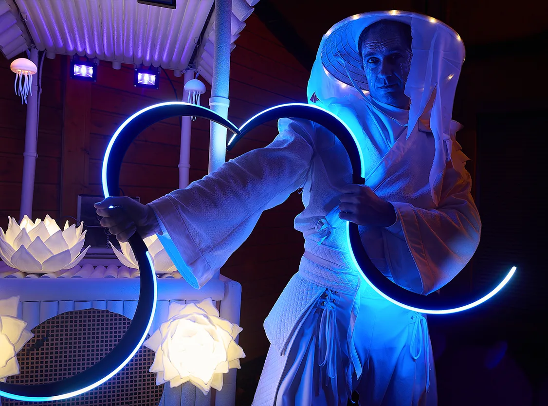 animation lumineuse pour vos événements - buugeng LED