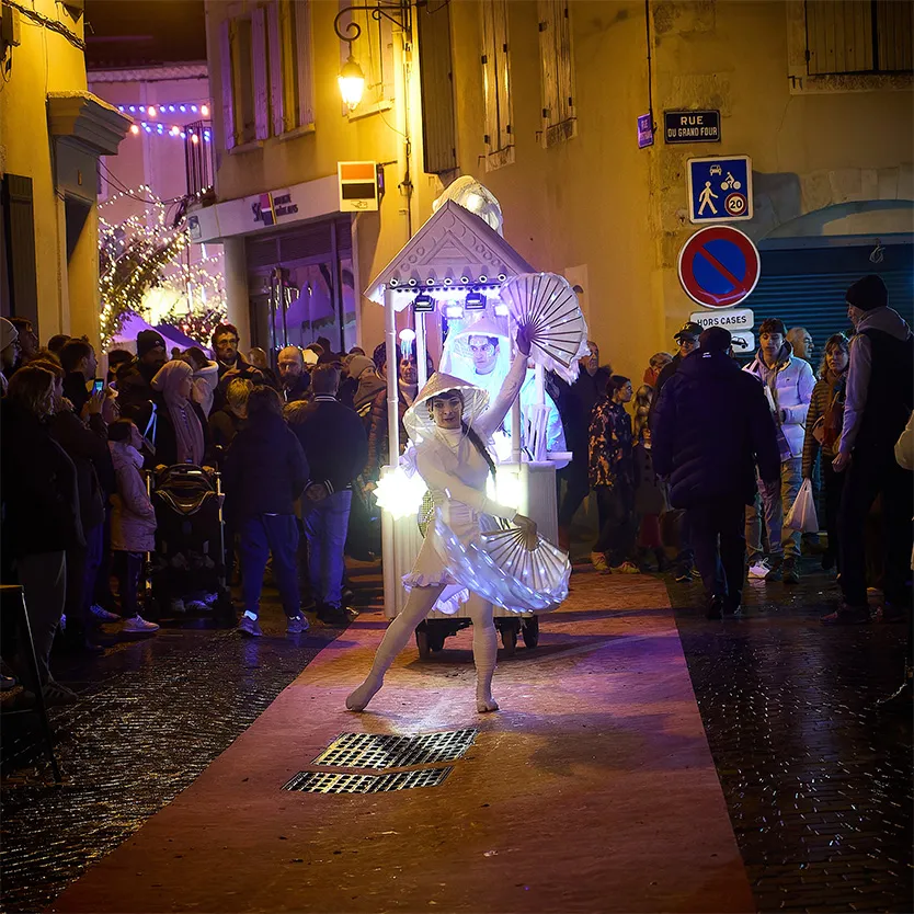 déambulation lumineuse - carnaval - fête de ville ou marché de Noël
