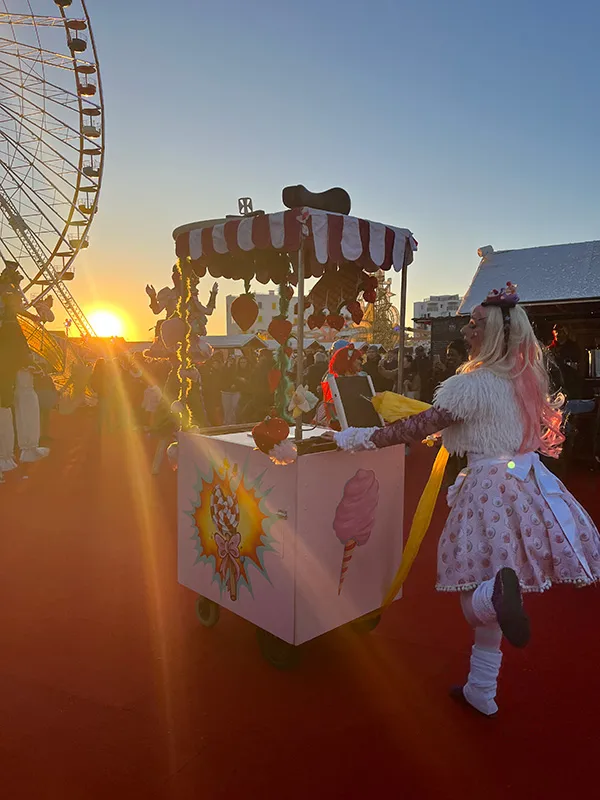 Spectacle de rue pour enfants à Montpellier