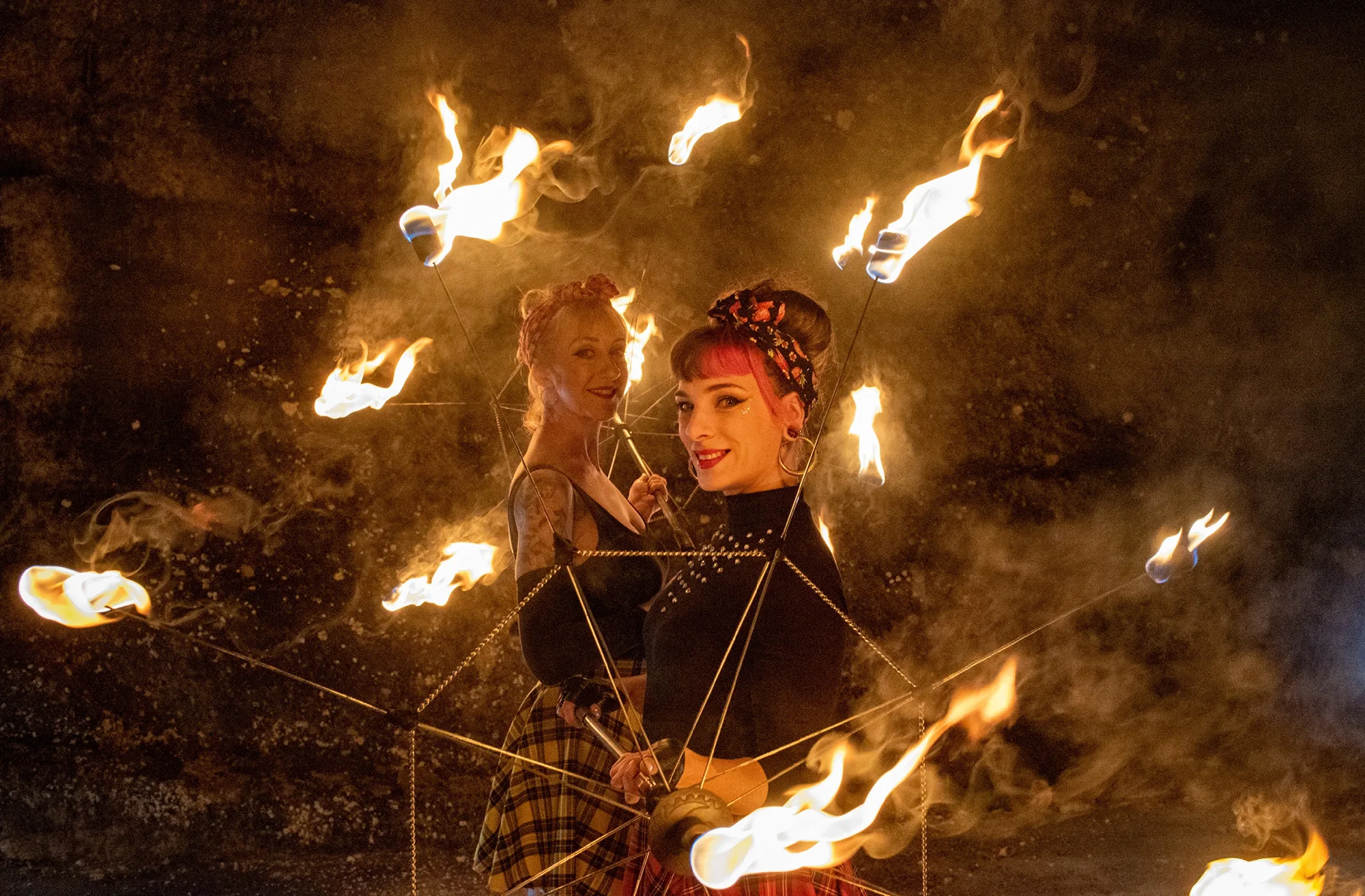 Spectacle visuel pour événement nimes
