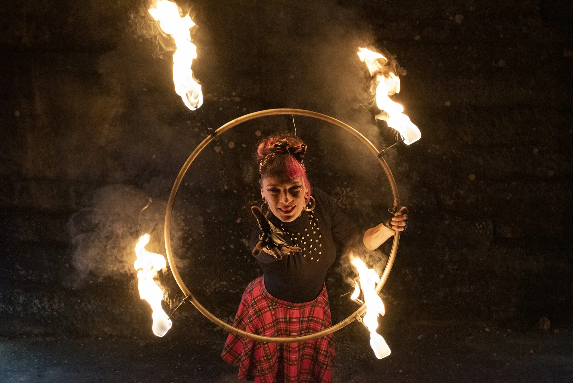 Spectacle hoop de feu - pinup - rockabilly