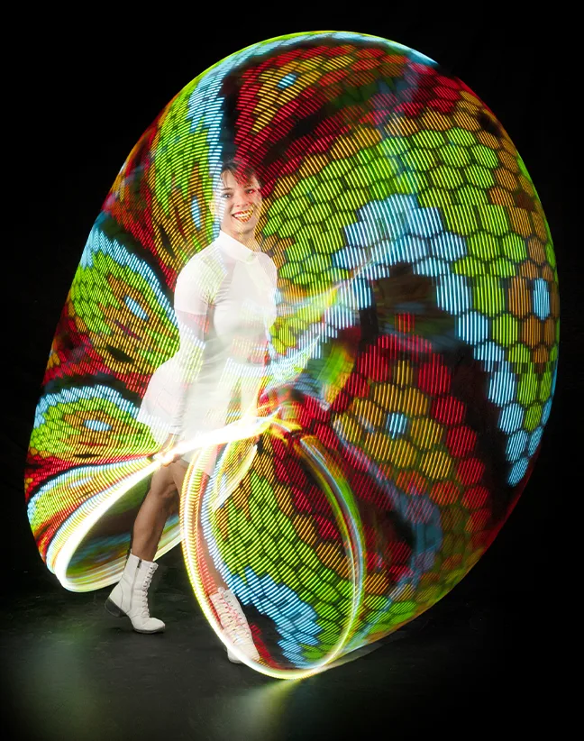 Performance LED au cerceau