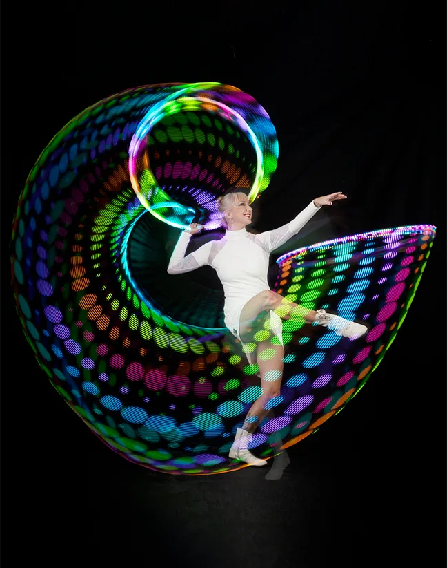 Cerceau LED lumineux